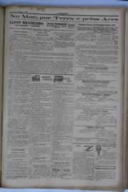 Página do jornal O Nordeste de setembro de 1933