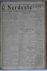 Página do jornal O Nordeste de outubro de 1933