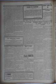 Página do jornal O Nordeste de outubro de 1933