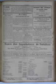 Página do jornal O Nordeste de outubro de 1933