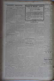 Página do jornal O Nordeste de outubro de 1933