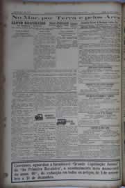 Página do jornal O Nordeste de outubro de 1933