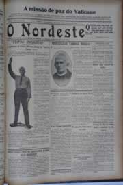 Página do jornal O Nordeste de dezembro de 1933