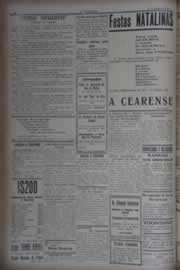 Página do jornal O Nordeste de dezembro de 1933