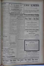 Página do jornal O Nordeste de dezembro de 1933
