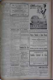 Página do jornal O Nordeste de dezembro de 1933