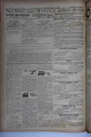 Página do jornal O Nordeste de dezembro de 1933