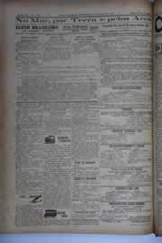 Página do jornal O Nordeste de dezembro de 1933