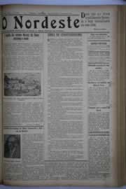Página do jornal O Nordeste de fevereiro de 1934