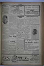 Página do jornal O Nordeste de fevereiro de 1934