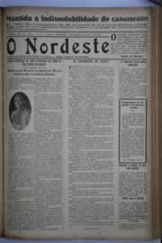 Página do jornal O Nordeste de fevereiro de 1934
