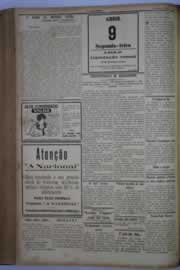 Página do jornal O Nordeste de abril de 1934