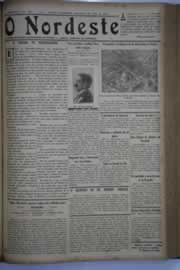 Página do jornal O Nordeste de abril de 1934
