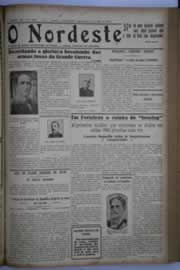 Página do jornal O Nordeste de abril de 1934