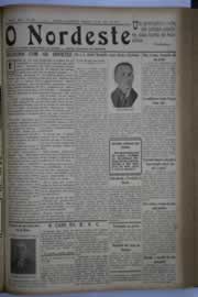 Página do jornal O Nordeste de abril de 1934