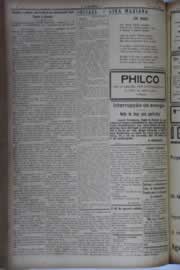 Página do jornal O Nordeste de maio de 1934