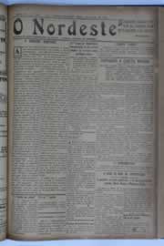 Página do jornal O Nordeste de maio de 1934