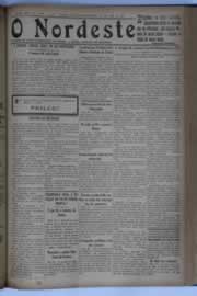 Página do jornal O Nordeste de maio de 1934