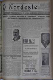 Página do jornal O Nordeste de junho de 1934