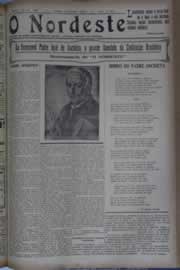 Página do jornal O Nordeste de junho de 1934