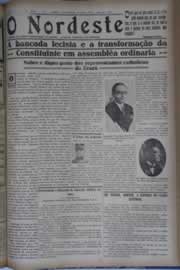 Página do jornal O Nordeste de junho de 1934