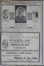 Página do jornal O Nordeste de junho de 1934