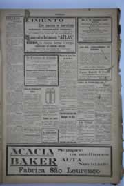 Página do jornal O Nordeste de julho de 1934