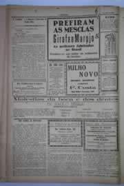 Página do jornal O Nordeste de julho de 1934