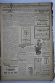 Página do jornal O Nordeste de julho de 1934