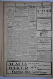 Página do jornal O Nordeste de julho de 1934