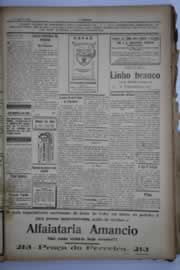 Página do jornal O Nordeste de julho de 1934