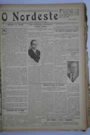 Página do jornal O Nordeste de julho de 1934