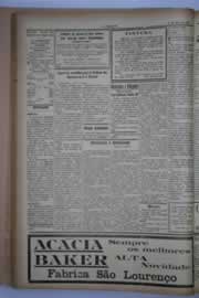 Página do jornal O Nordeste de julho de 1934
