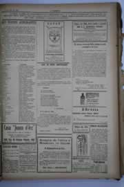 Página do jornal O Nordeste de julho de 1934