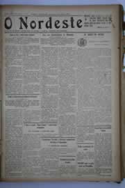 Página do jornal O Nordeste de julho de 1934