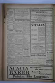 Página do jornal O Nordeste de julho de 1934