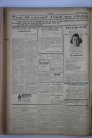 Página do jornal O Nordeste de julho de 1934