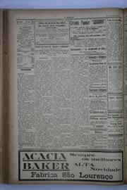 Página do jornal O Nordeste de agosto de 1934