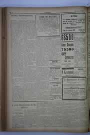 Página do jornal O Nordeste de agosto de 1934