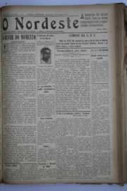 Página do jornal O Nordeste de agosto de 1934