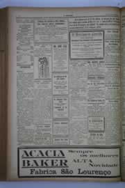 Página do jornal O Nordeste de agosto de 1934