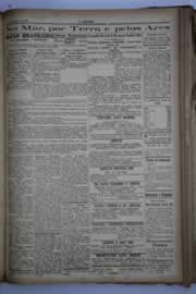 Página do jornal O Nordeste de agosto de 1934