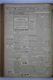 Página do jornal O Nordeste de agosto de 1934