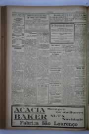 Página do jornal O Nordeste de agosto de 1934