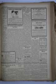 Página do jornal O Nordeste de agosto de 1934