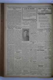 Página do jornal O Nordeste de agosto de 1934