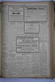 Página do jornal O Nordeste de agosto de 1934