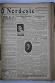 Página do jornal O Nordeste de agosto de 1934