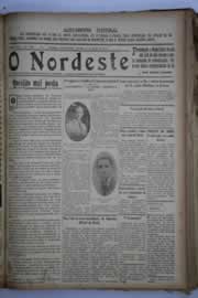 Página do jornal O Nordeste de agosto de 1934