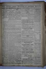 Página do jornal O Nordeste de agosto de 1934